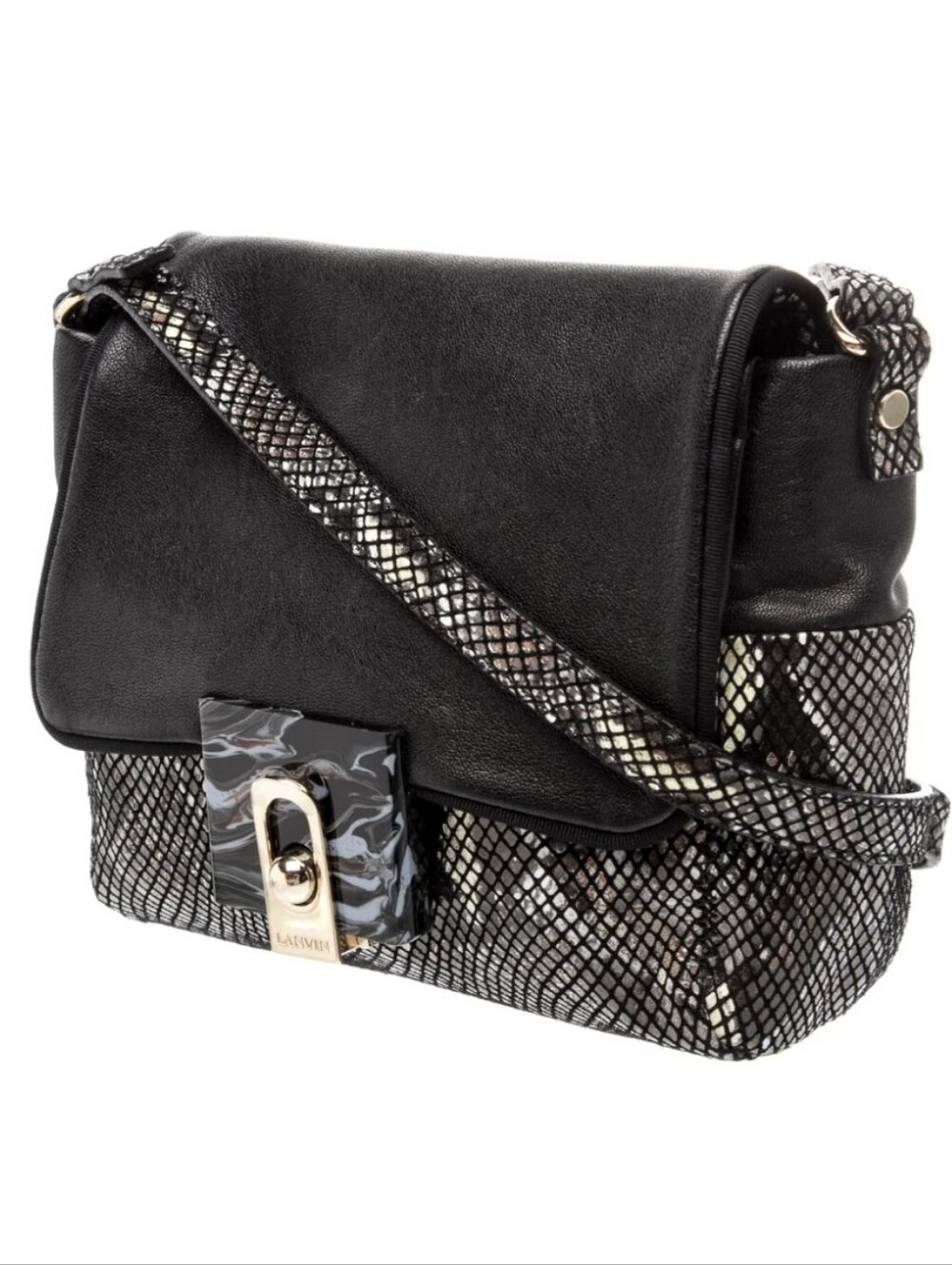 Lanvin Authentic Leather Shoulder Bag